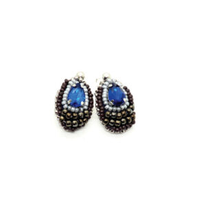 earrings peacock